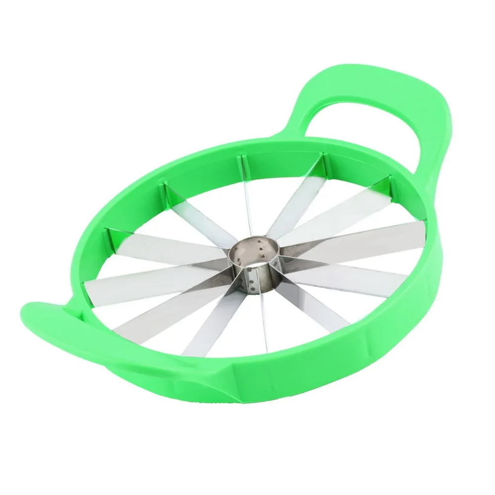 

Large Watermelon Melon Slicer Stainless Steel Fruit Cutter Home Kitchen Convenient Divider Tools Kitchen Tool Hot Summer