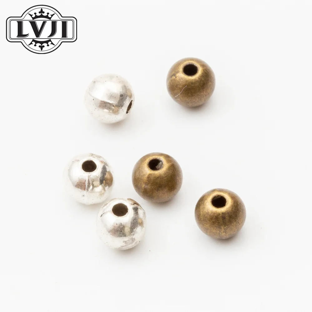 96pcs Vintage zinc alloy Small hole beads charms European bracelet DIY