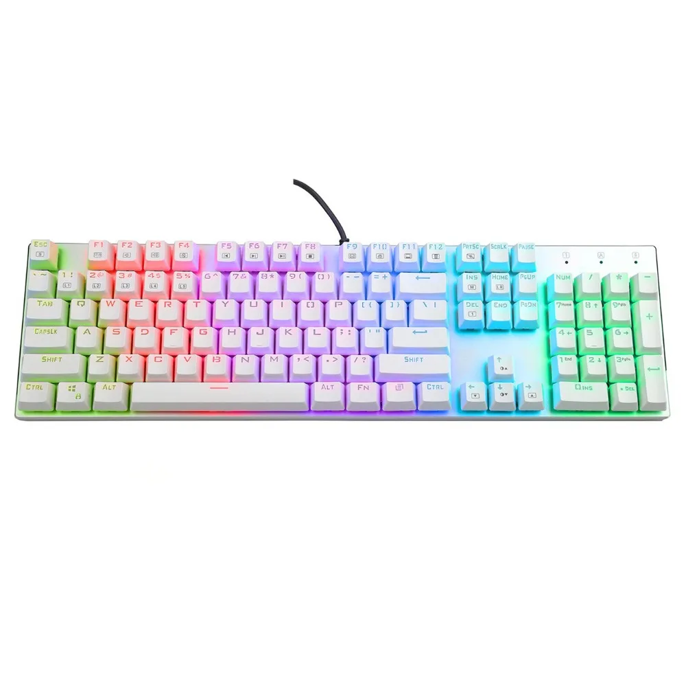 gold mechanical keyboard rgb