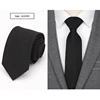 Men Skinny Tie Wool Fashion Ties for Mens Wedding Suit Business Party Slim Classic Solid Color Neck Tie Casual 6cm Red Necktie ► Photo 2/6