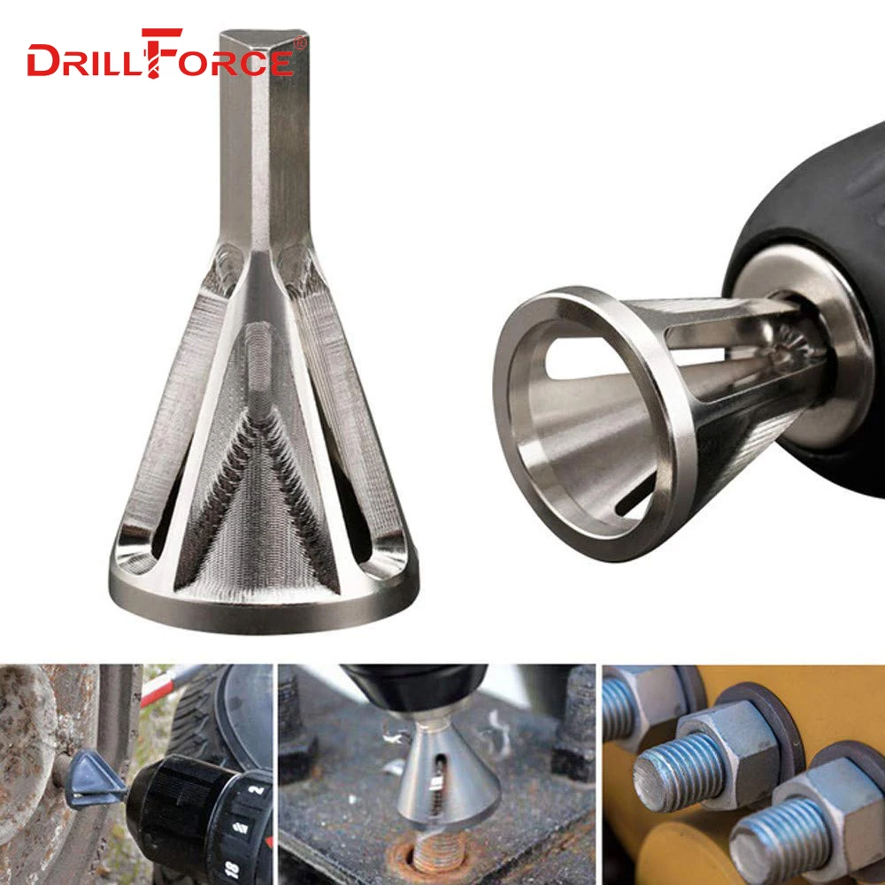 Инструмент DRILLFORCE для удаления заусенцев внешний фаски из нержавеющей стали