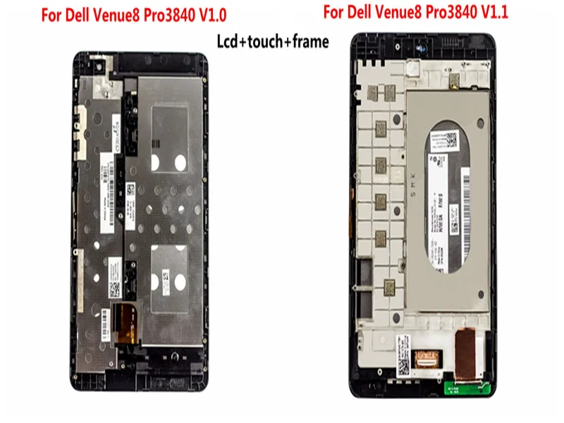 

Starde For Dell Venue 8 Pro 3840 V1.0 Lcd Display Touch Screen 8 Inch Digitizer Assembly with Frame For Venue8 Pro3840