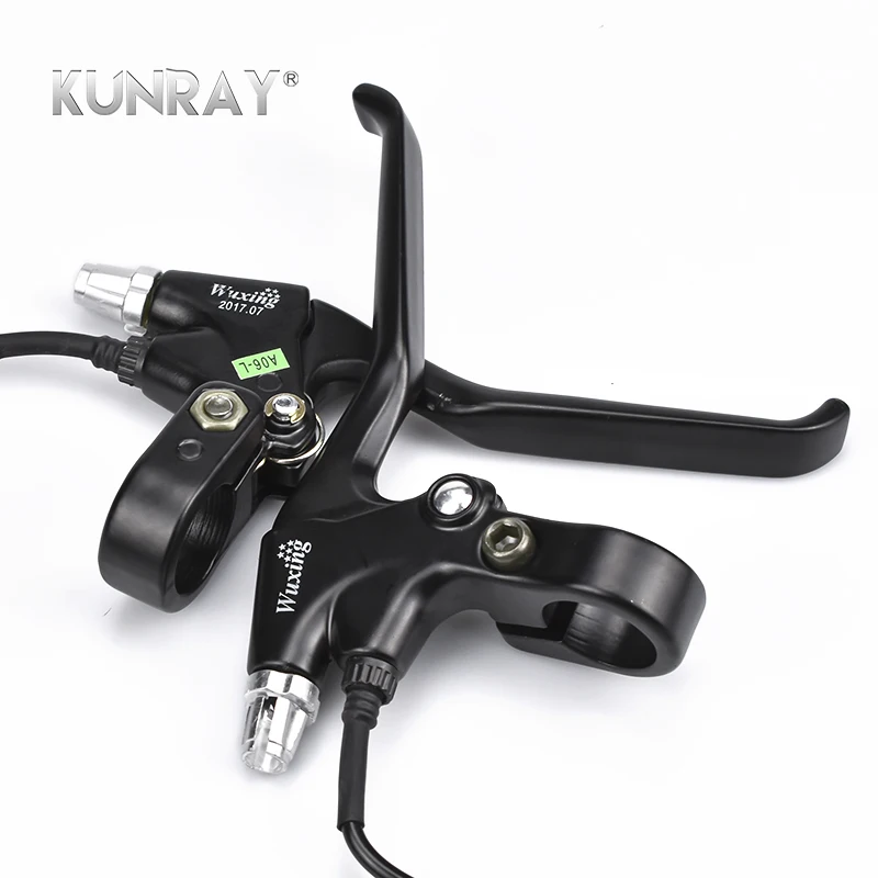 Top 1Pair Aluminum Alloy Electric Brakelever For Electric Bicycle E-scooter Bicycle Cut Off Power Brake MTB Road Bike E-Brake 47PDD 1