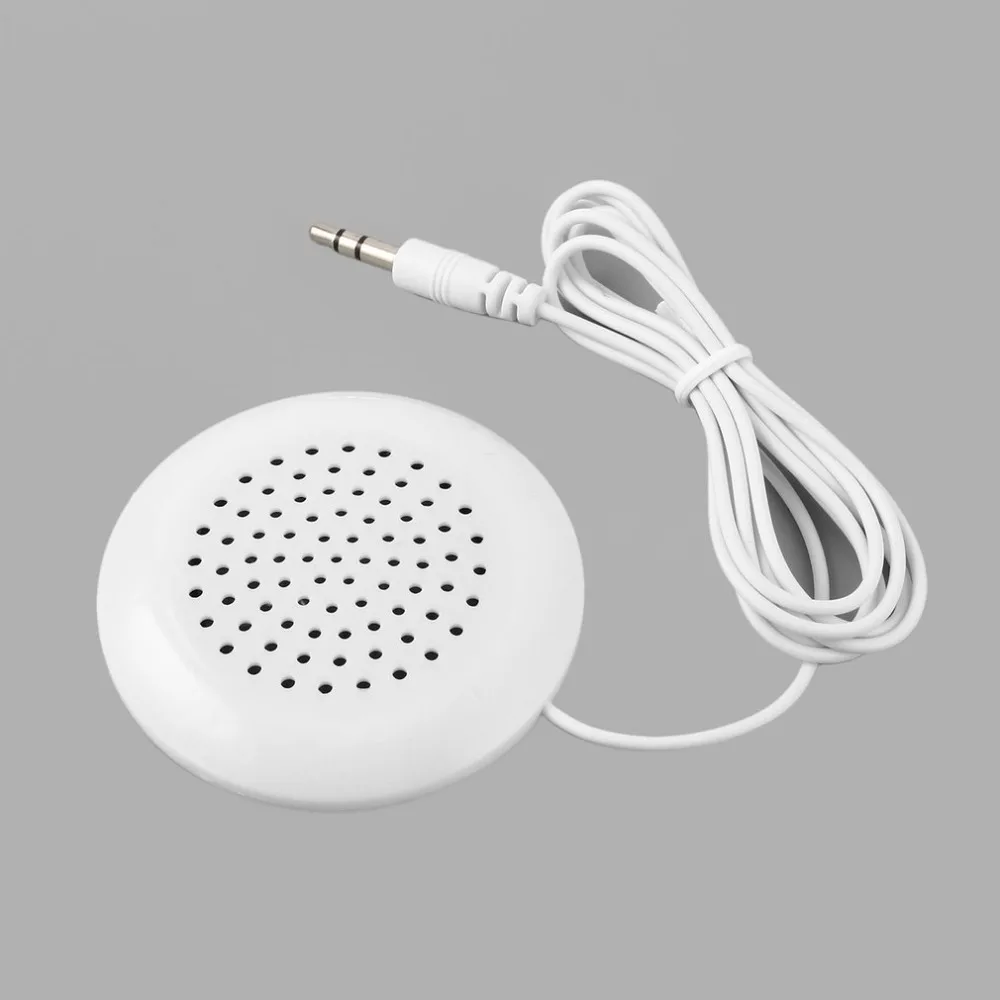 DIY 3,5 мм Мини громкие динамики музыкальная подушка стерео динамик для MP3 телефона для iPhone для iPod Touch CD спящего использования