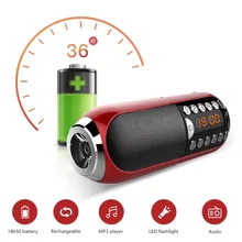 Новое поступление TF динамик C-868, с сильным светодиодный фонарик, две TF карты и USB диск в, функция fm-радио, лучший подарок для родителей