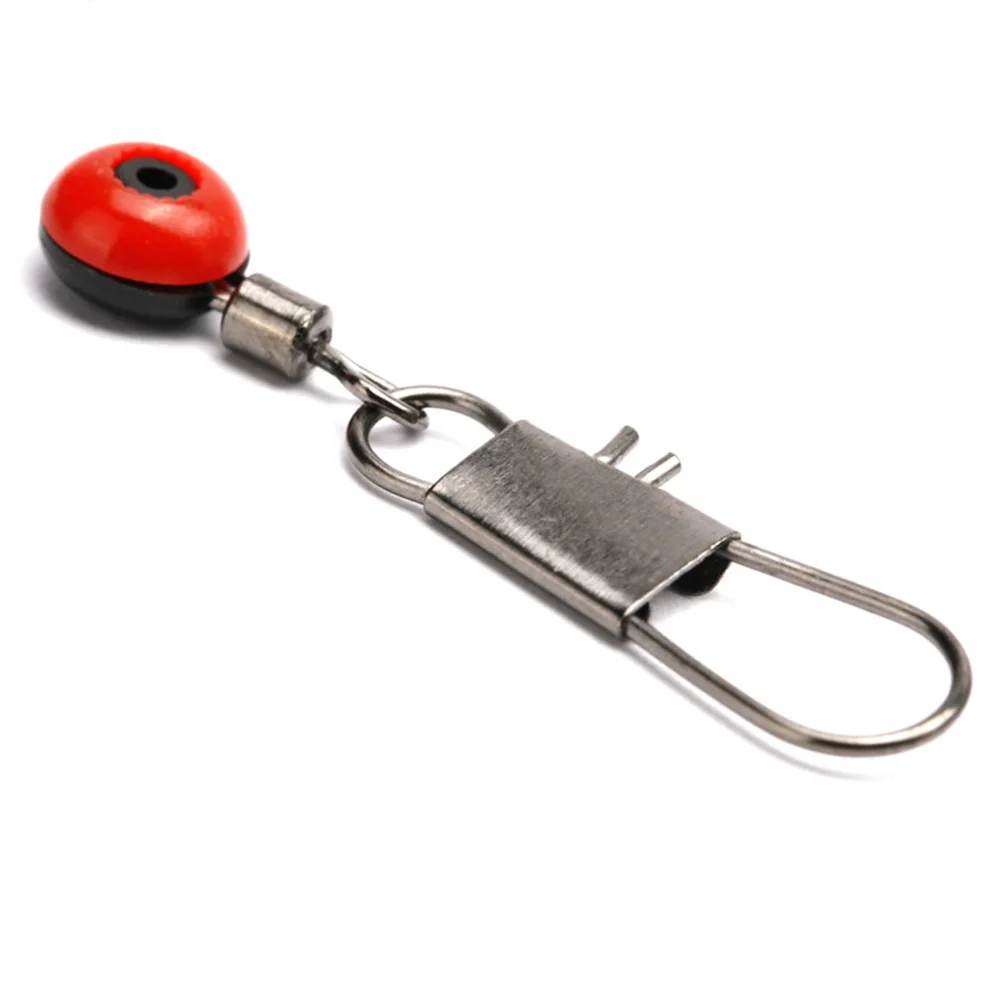 

Hook Linker 20pcs/lot Fishing lure Rolling Swivel with Nice Snap stainless steel fishing Hook Connector Link Drop Shipping #0905