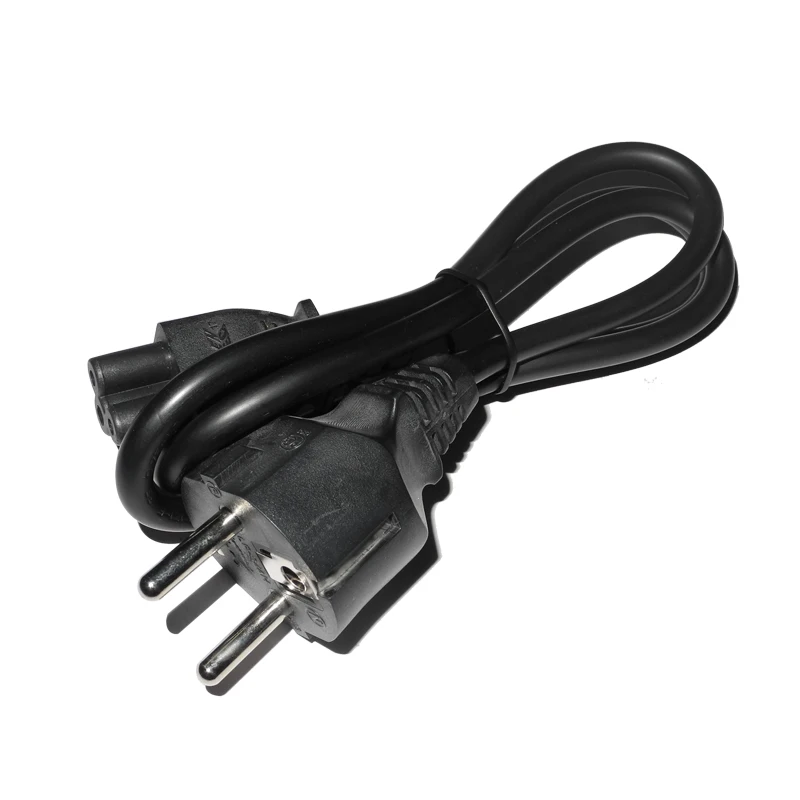 Original Quality 3Prong Laptop Ac Power Cable 1M EU Plug