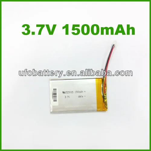 505070 2000mAh 3.7 volt Lithium Polymer Rechargeable Bateries cell/Li-ion cell