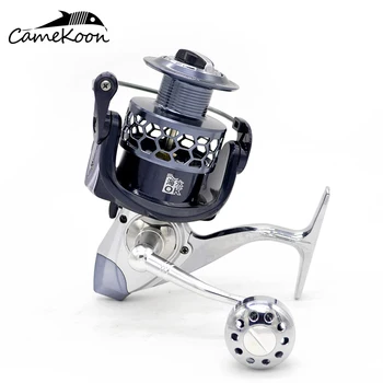 CAMEKOON SWR2000-10000 Spinning Reel 5.2:1/4.9:1/4.1:1 Gear Ratio 10KG Max Drag Saltwater Surf Carp Fishing Reel piscifun carbon x spinning reel fishing tackle 5 2 1 6 2 1 gear ratio light to 162g 11bb 15kg max drag saltwater fishing reel