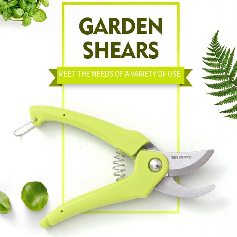 

Garden Pruning Shear Scissor Anti-slip Stainless Steel Cutting Branch Shears Pruner Tree Cutter Tools Gardening Plant