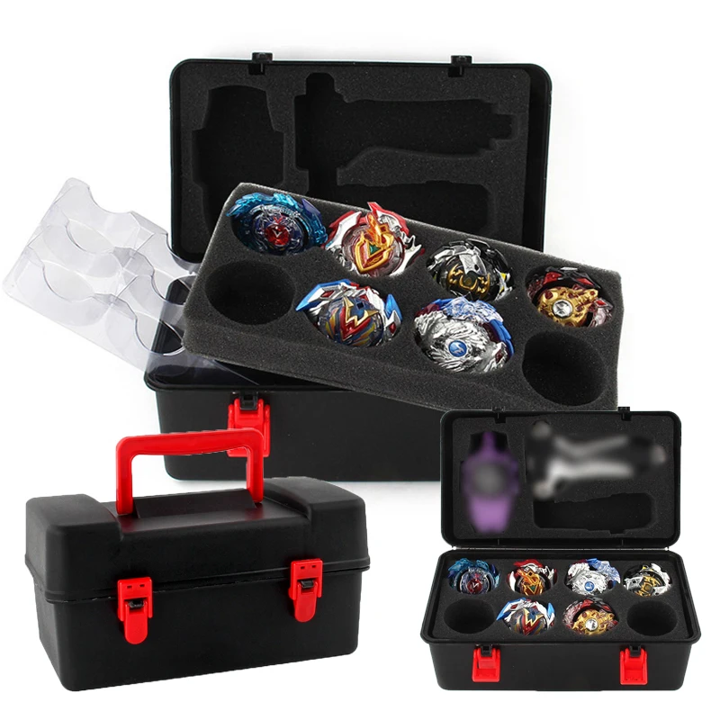 

Beyblade Portable Plastic Storage Carrying Case Box Organizer for Beyblade Burst Gyro Launcher Boys Kids Toy