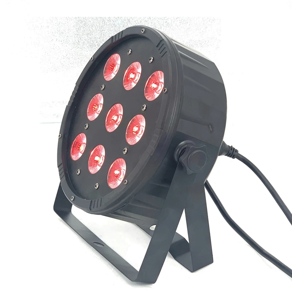 9x18 Вт led par light 6в1 RGBWA УФ светодиодный светильник сценического освещения LED плоский