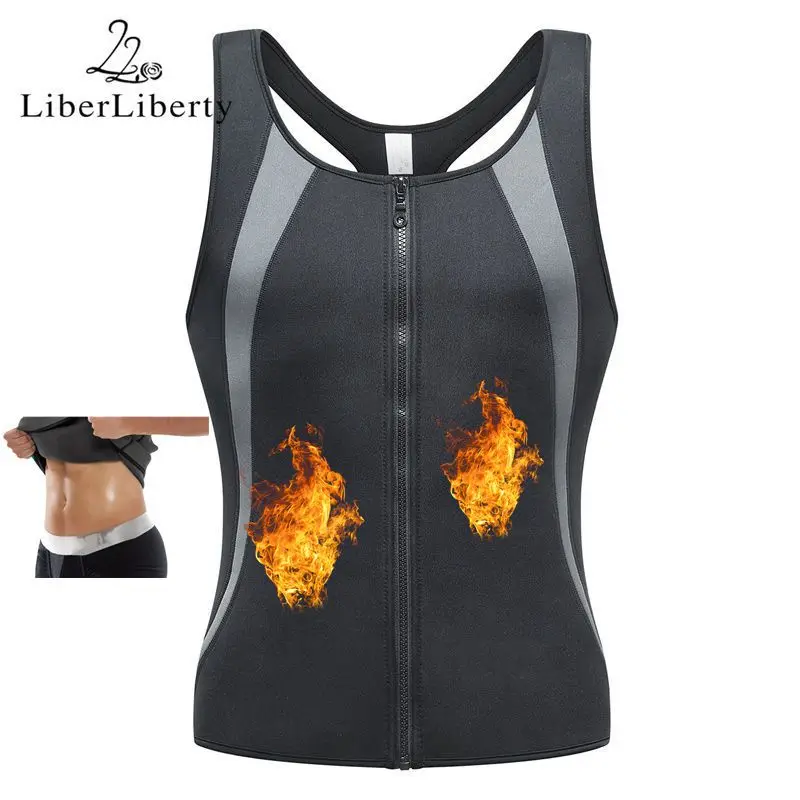 

Neoprene Mens Slimming Tummy Body Vest Waist Trainer For Men Tummy Control Fajas Modeladoras Slim Body Shaper Weight Loss