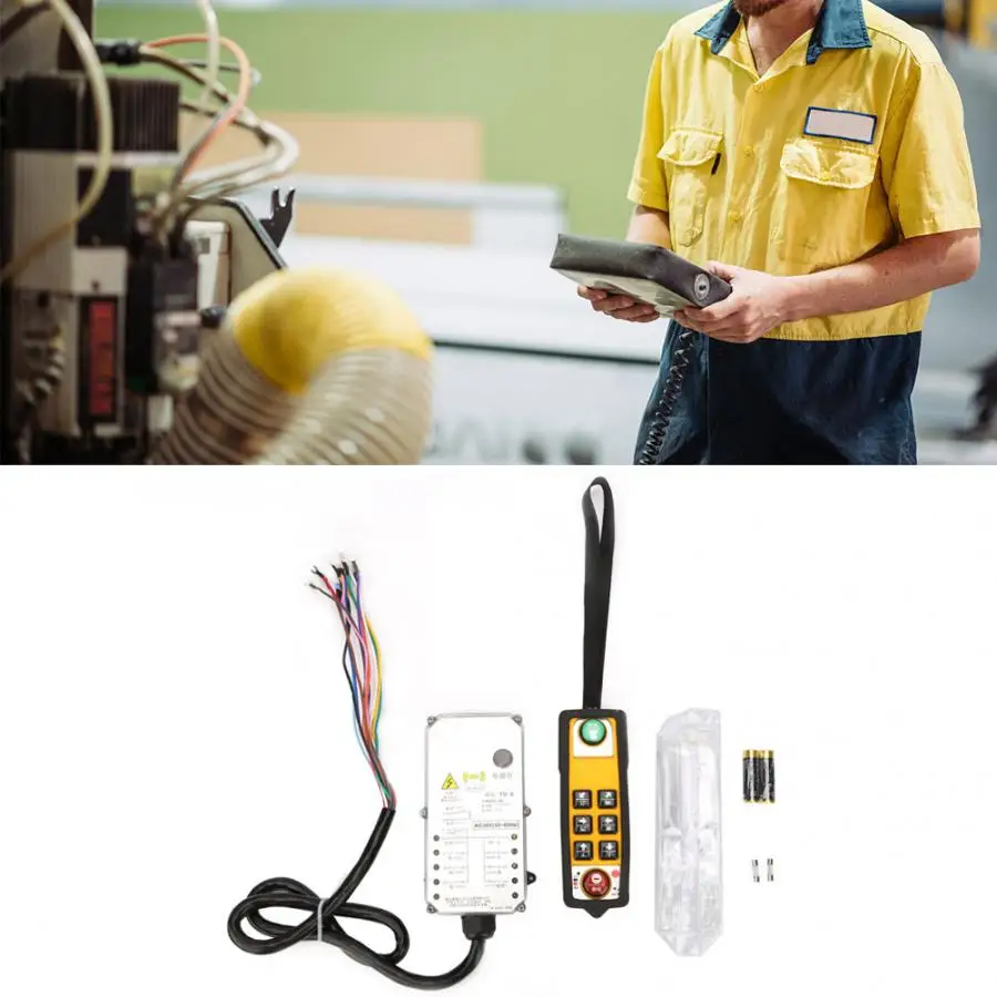 

800MHz Industrial remote controller switches Crane Radio Wireless Remote Control 36V Hoist Crane Controller Lift Crane