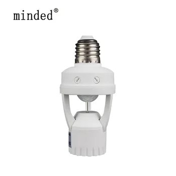 

Smart PIR Infrared Ray Motion Sensor light Switch 110V-240V E27 LED lamp Bulb Holder Detector Time Delay Day Night Adjustable