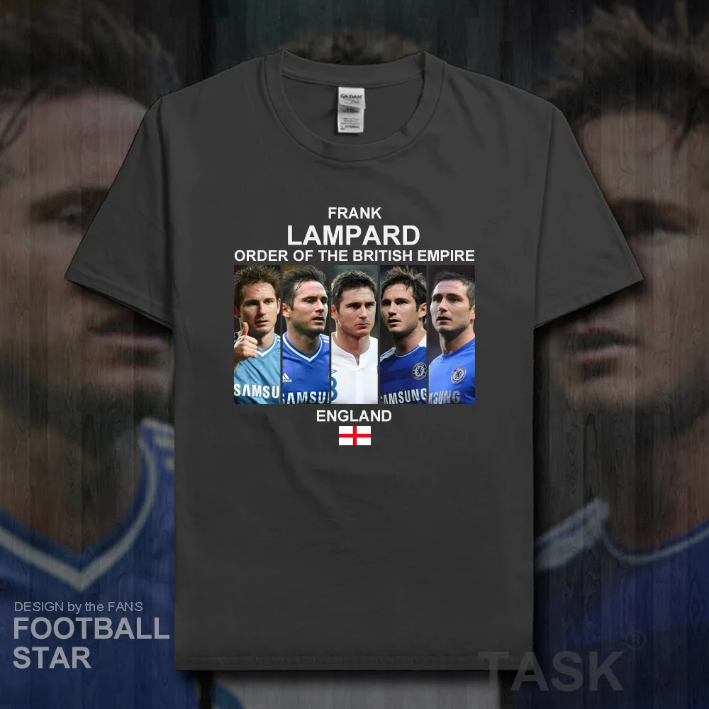 

Frank Lampard t shirt men jersey England tees footballer star clothes brand tshirt cotton fitness The fans t-shirt streetwear 20