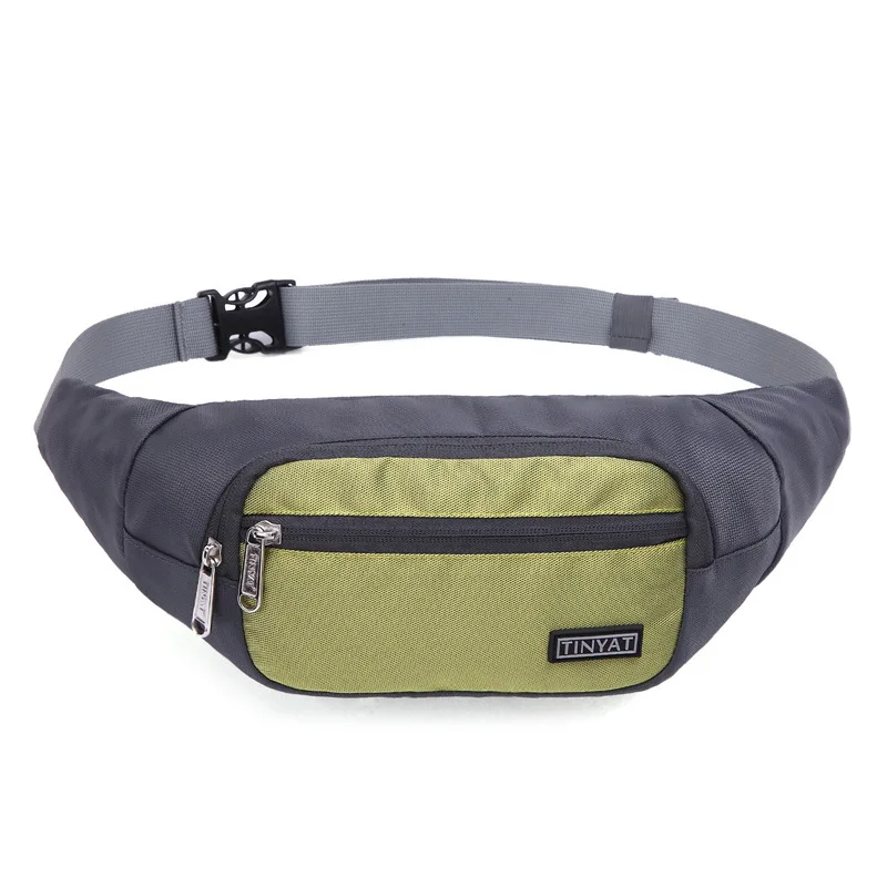 Waterproof Waist Bag For Men Use Women Waist Packs Fanny Packs Daily Messenger Bag Casual Coin 