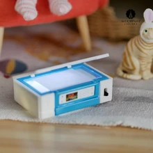 1/12 масштаб Ob 11 мини игрушечный принтер наборы Кукольный дом миниатюрная копировальная машина аксессуары модель