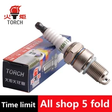 4pcs/lot China original TORCH Nickel alloy spark plug F6RTC for LADA Priora/Granta/Nadezhda/Niva/Niva Chevrolet ,etc.