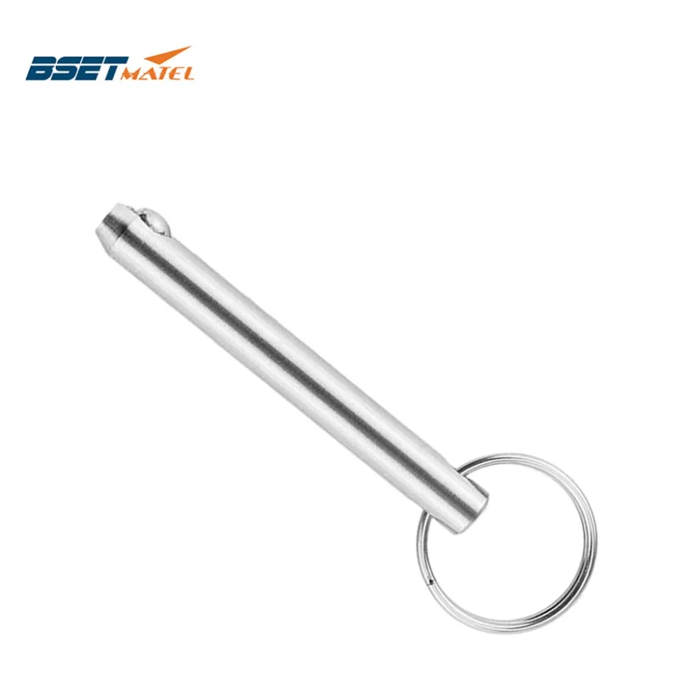 

BSET MATEL Stainless Steel 316 Marine Grade 10mm Quick Release Ball Pin for Boat Bimini Top Deck Hinge Marine Boat Accessories