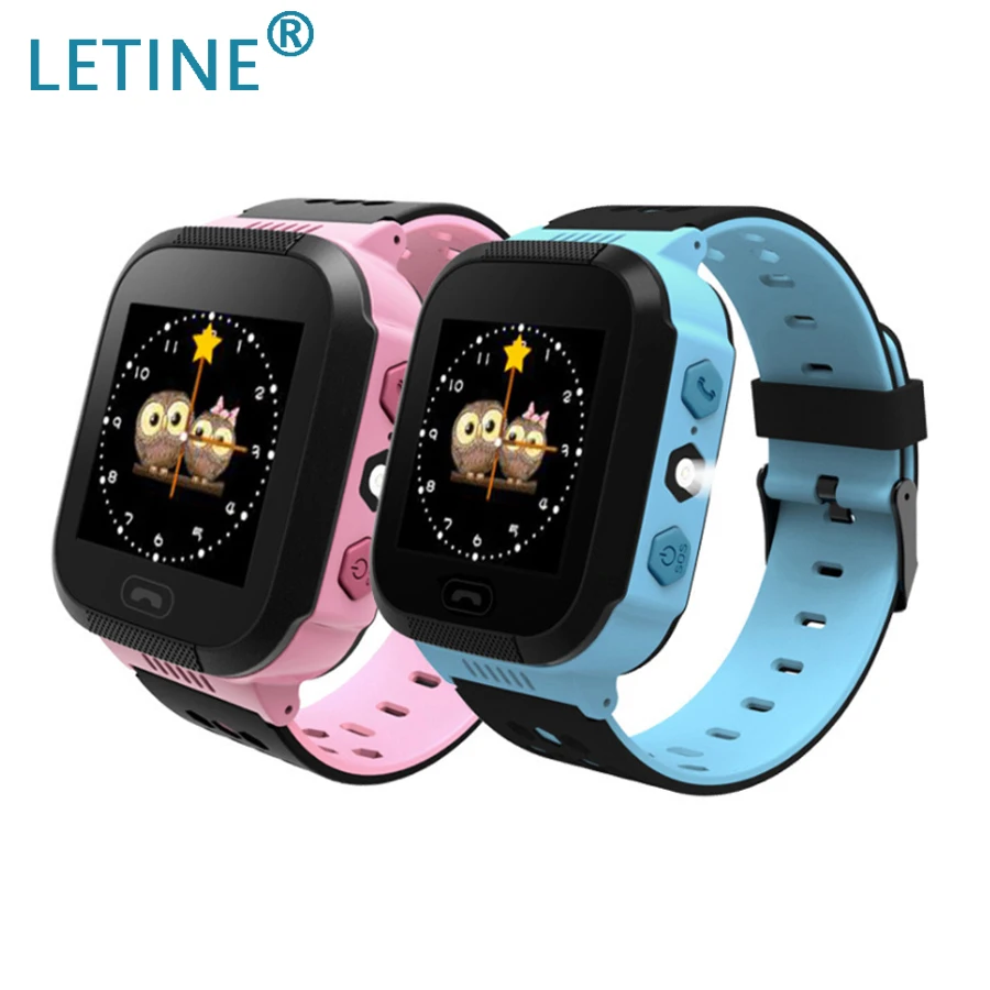 Letine Q528 сенсорные часы для детей детские наручные Смарт-часы с GPS Flshlight камерой