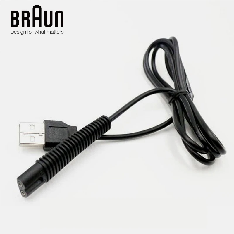 Зарядный usb разъем Braun подходит для всех электробритв Bruan (адаптер не входит в