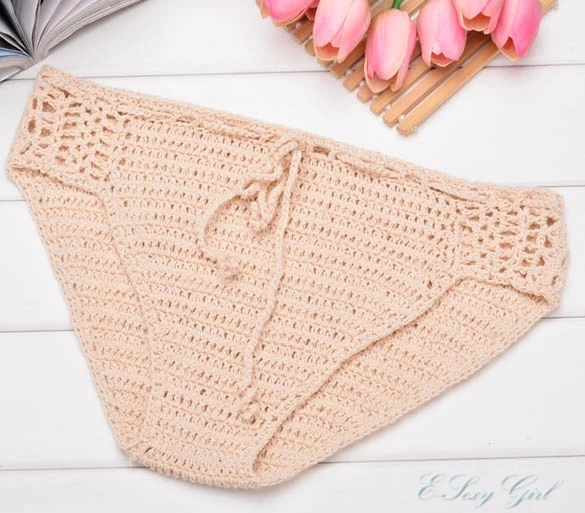 New Fashion Lady Sexy Women's Crochet Knitting Sexy Underwear Women