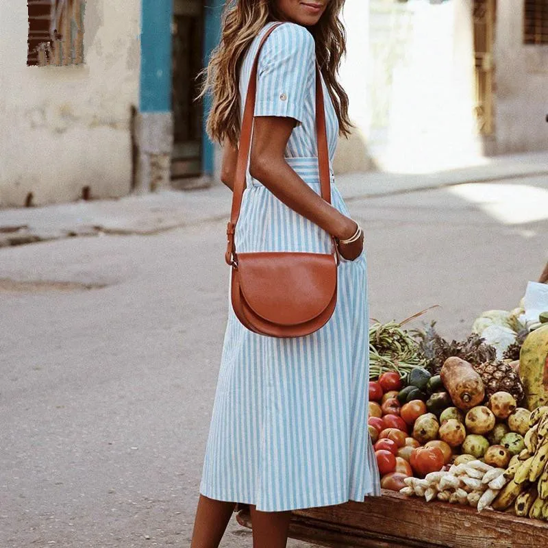 Simplee-Casual-buttons-striped-women-summer-dress-2019-V-neck-sashes-plus-size-midi-vestidos-Holiday (1)