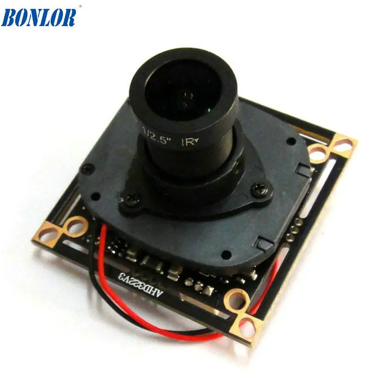 HD 1080P AHD 1/2.9 Sony IMX322 + NVP2441 Starlight Low illumination CCTV board camera module PCB, lens ircut cable