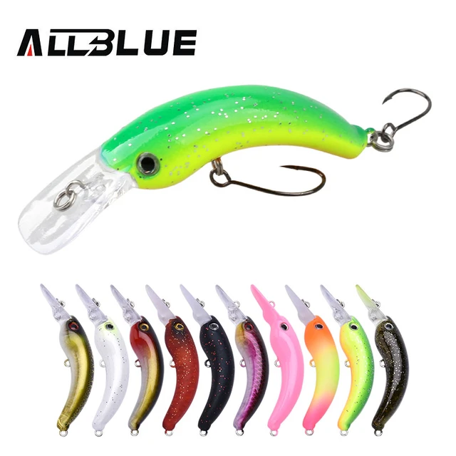 Mini Minnow Trout Fishing Lure  Fishing Lures Allblue Wobbler