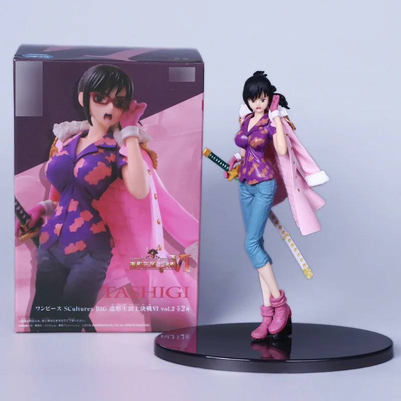 

Anime ONE PIECE Top 6 decisive battle Tashigi PVC Action Figure Model Toys 16cm