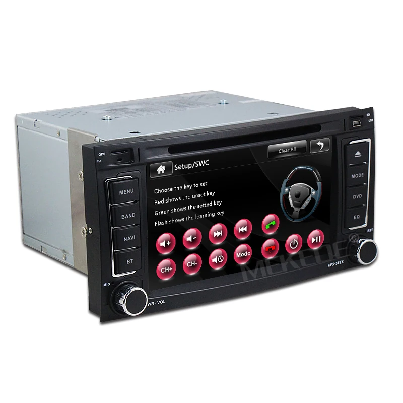 Discount Capacitive screen New UI car radio DVD 2din for Volks wa gen VW Touareg T5 Transporter Multivan 2004-2011 3G Stereo system 12
