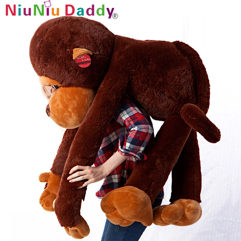 giant stuffed monkey