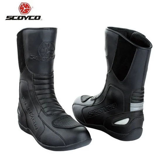 SCOYCO Racing Motocross boots boots for professional leather motorbike