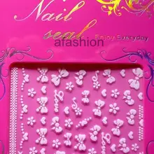 10 шт. 3d стикер для дизайна ногтей 20 стилей на ногтях инструмент для дизайна ногтей гель для укладки маникюра инструменты для фольгирования