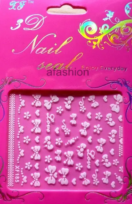 10 шт. 3d наклейки для дизайна ногтей 20 стилей|3d nail art stickers|design stickersnail stickers |