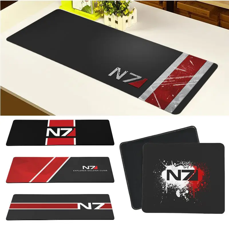 Maiya Top Quality Mass Effect N7 gamer play mats Mousepad Free Shipping Large Mouse Pad Keyboards Mat | Компьютеры и офис