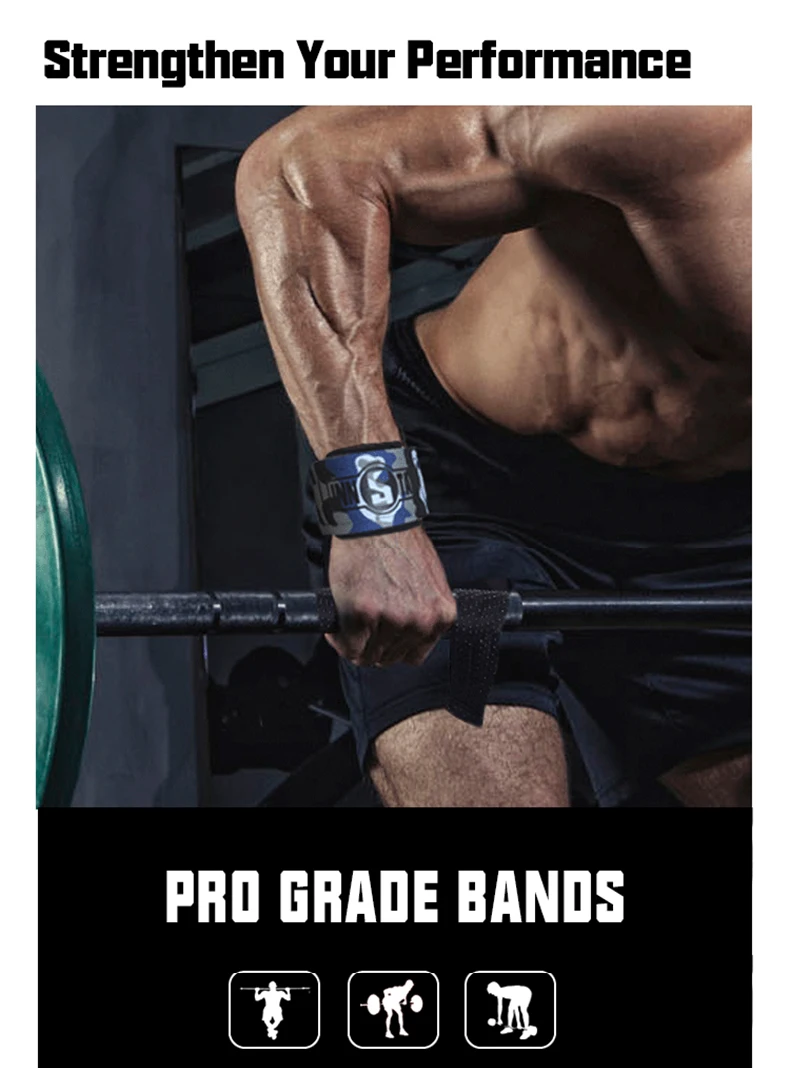 PG ремни для тяжелой атлетики тяговая сила фитнес-запястья сила натяжения тяжелой атлетики одиночные тяги Защитное снаряжение Перчатки