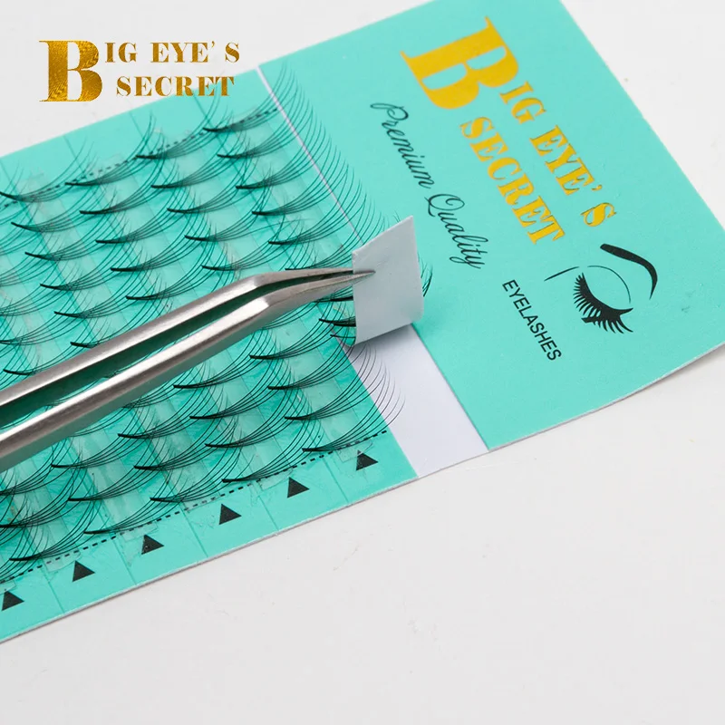 Mink Eyelashes 5D Lashes Pre made Volume Lash Fans Russian Extensions False Free Shipping | Красота и здоровье