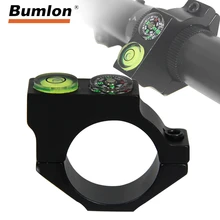 Анти прицел дух пузырьковый уровень крепление для " /25,4 мм Кольцо прицел с компасом HT2-0051