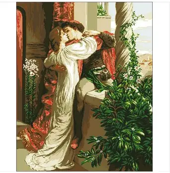 

Embroidery Package Hot Sell Best Quality Cross Stitch Romeo and Juliet