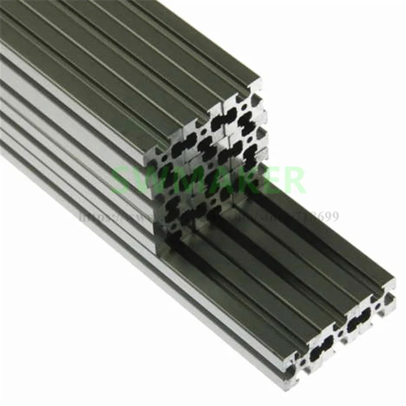 SWMAKER Kossel Legacy Aluminum Extrusion Kit Silver 15x15 ...