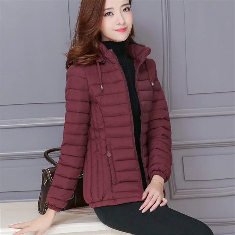 Neploe M-4XL стеганая куртка новая мода Chaqueta Mujer тонкое хлопковое пальто Верхняя одежда для женщин плюс размер женское осенне-зимнее пальто 68008