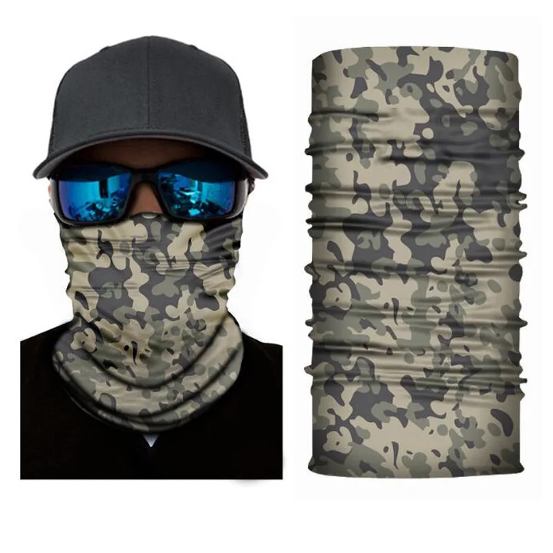 Outdoor Sports Multifunction Cycling Motorcycle Head Scarf Neck Warmer Face Mask Ski Headband Face Shield Skull Mask