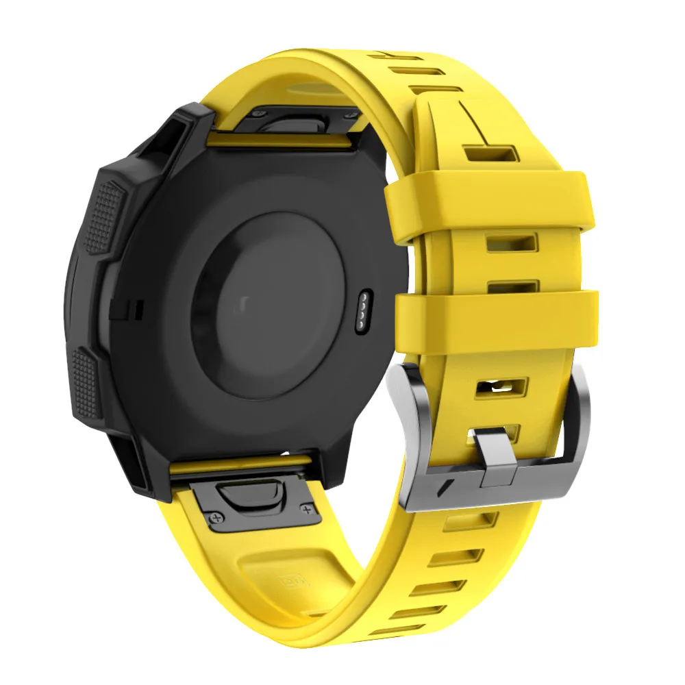 Простой быстросъемный легкий ремешок Quick Release Sport мягкий силиконовый сменный ремешок для часов для Garmin light совместимый
