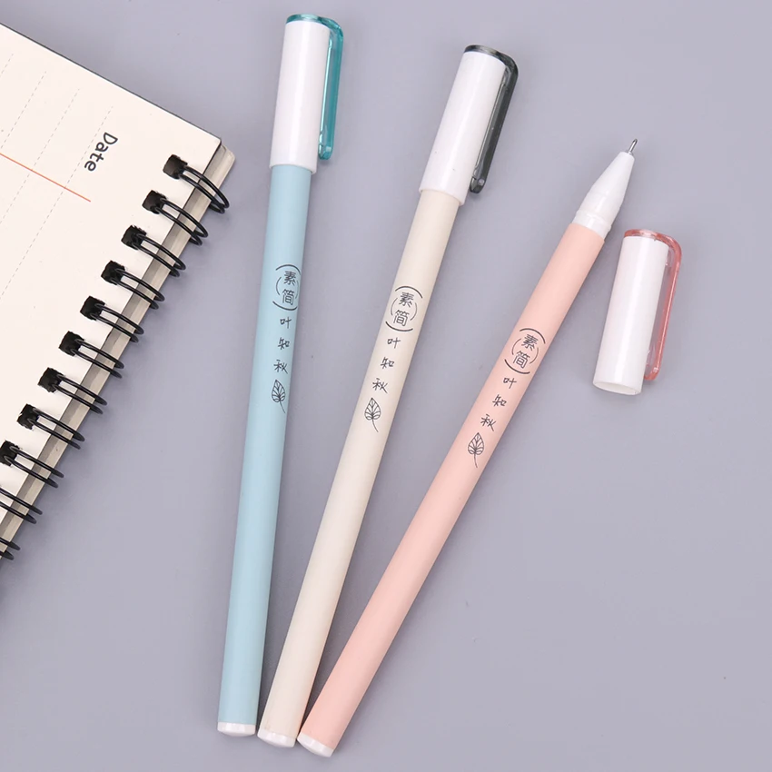 

1PC New Full Needle Gel Pen 0.5mm Black Ink Pen Office Supplies Student Exam Spare School Supplies
