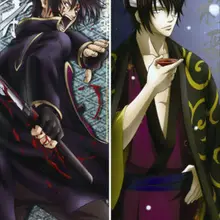 Аниме Подушка «Dakimakura» чехол Gintama Takasugi Shinsuke