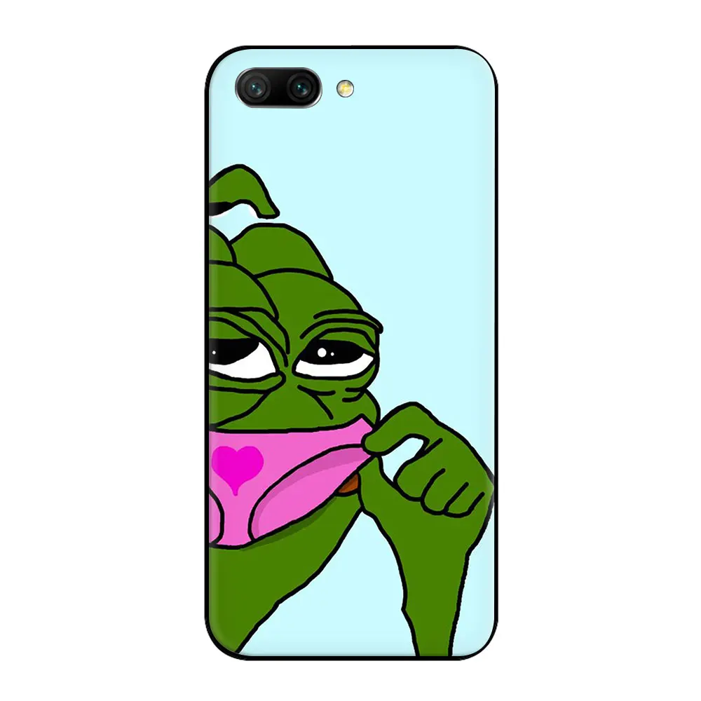 Интернет мем самодовольный лягушка Pepe ТПУ чехол для huawei Honor 10 8 9 Lite 6A 7A Pro 7c 7x 8c 8x Nova 3 3i Y9 Y7 Y6 Y5 Prime - Цвет: B4