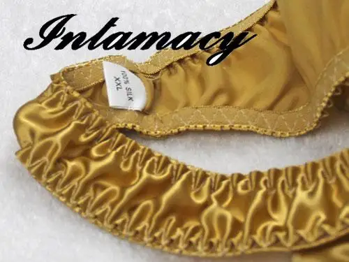 100% шелковые простые сексуальные стринги T брюки с низкой талией дышащее шелковое