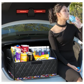 Car Trunk Box Storage Bag Organizer Foldable Suitable for truck SUV Cargo Storage Stowing Finishing Automobile Parts Car Trunk Box Storage Bag Organizer Foldable Suitable for truck SUV Cargo Storage Stowing Finishing Automobile Parts